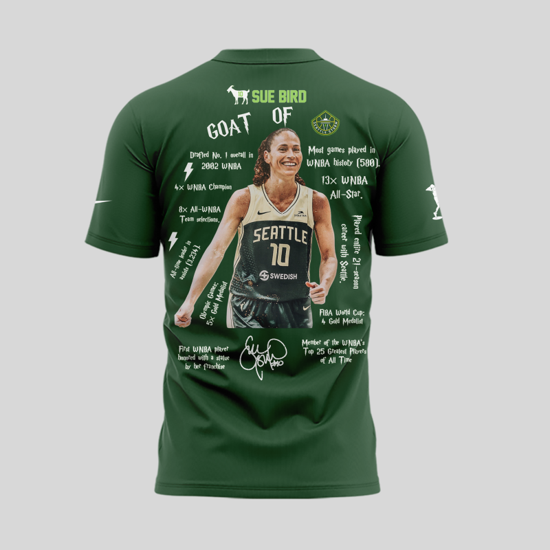 Sue Bird Limited Edition 2025 Tshirt