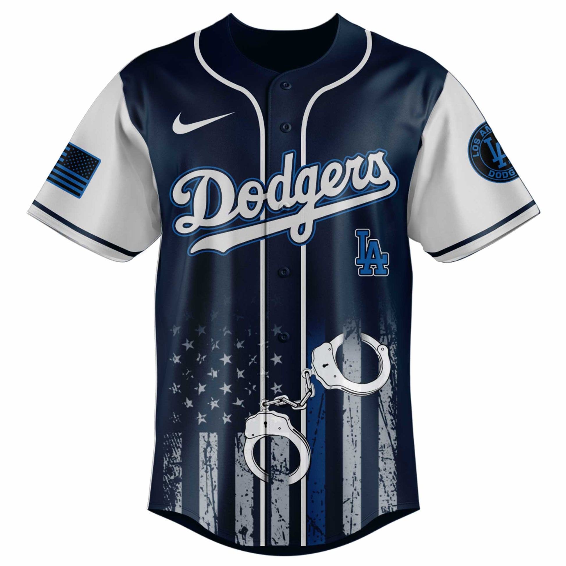 .    Los Angeles Dodgers MLB x Law Enforcement Appreciation Day Jersey Limited