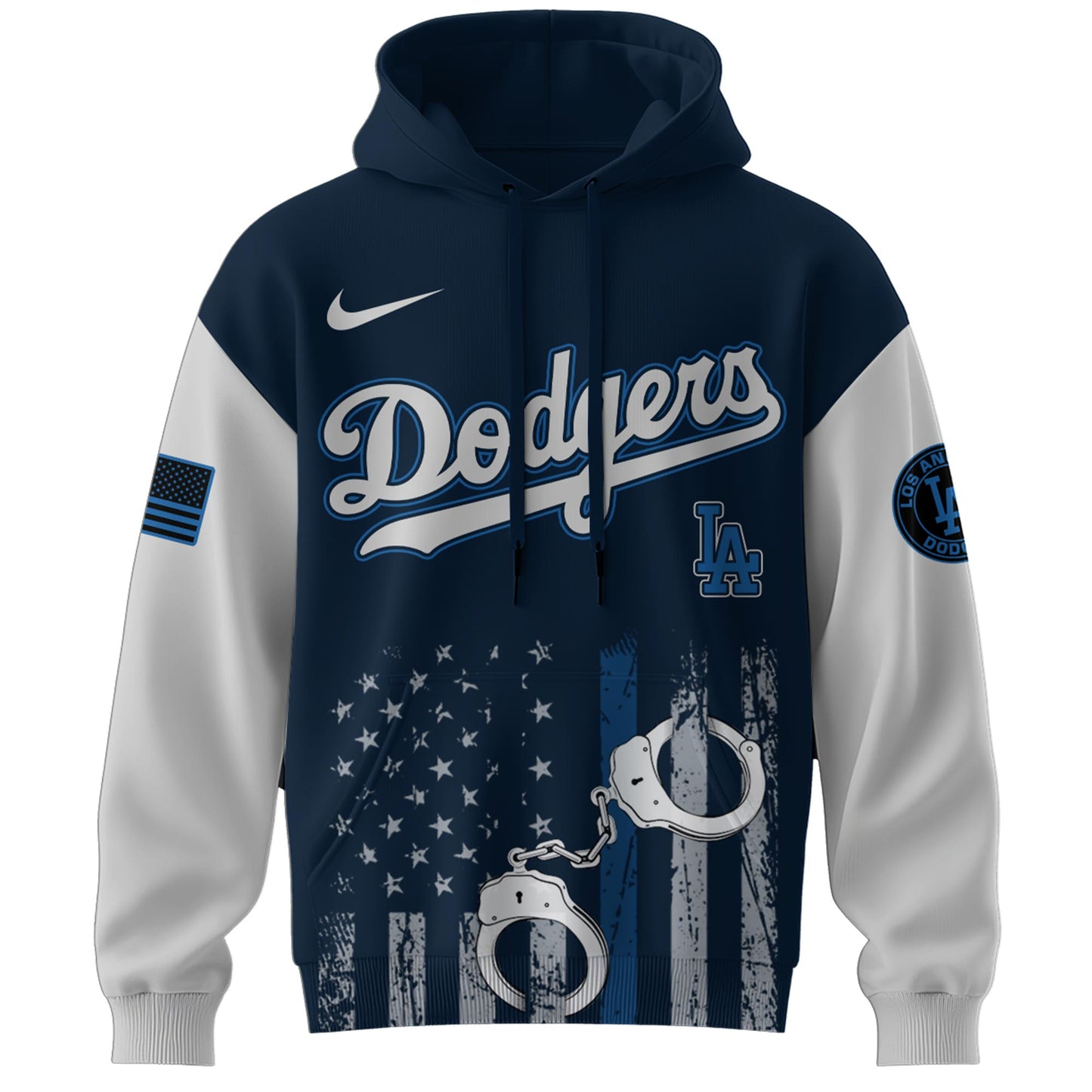 .    Los Angeles Dodgers MLB x Law Enforcement Appreciation Day Hoodie Limited