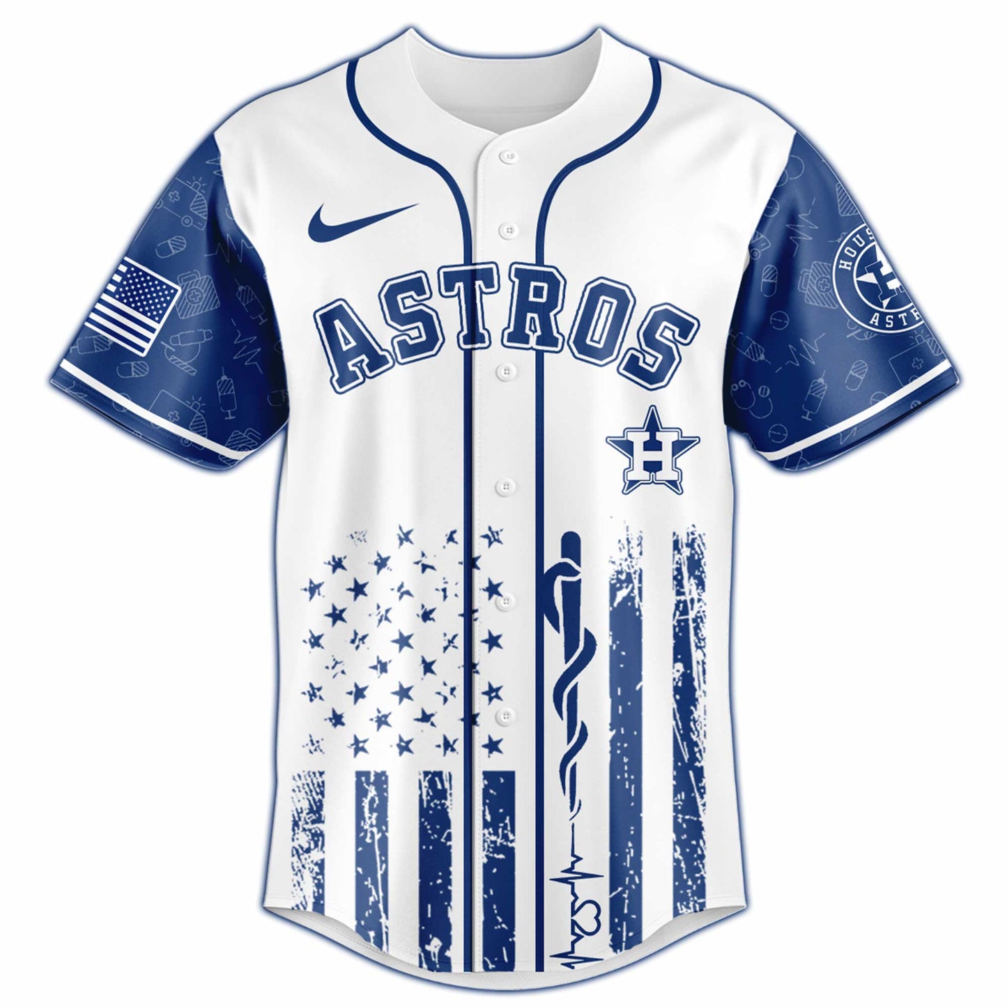 Houston Astros MLB x Emergency Medical Technician Appreciation Night Jersey Limited | VP81