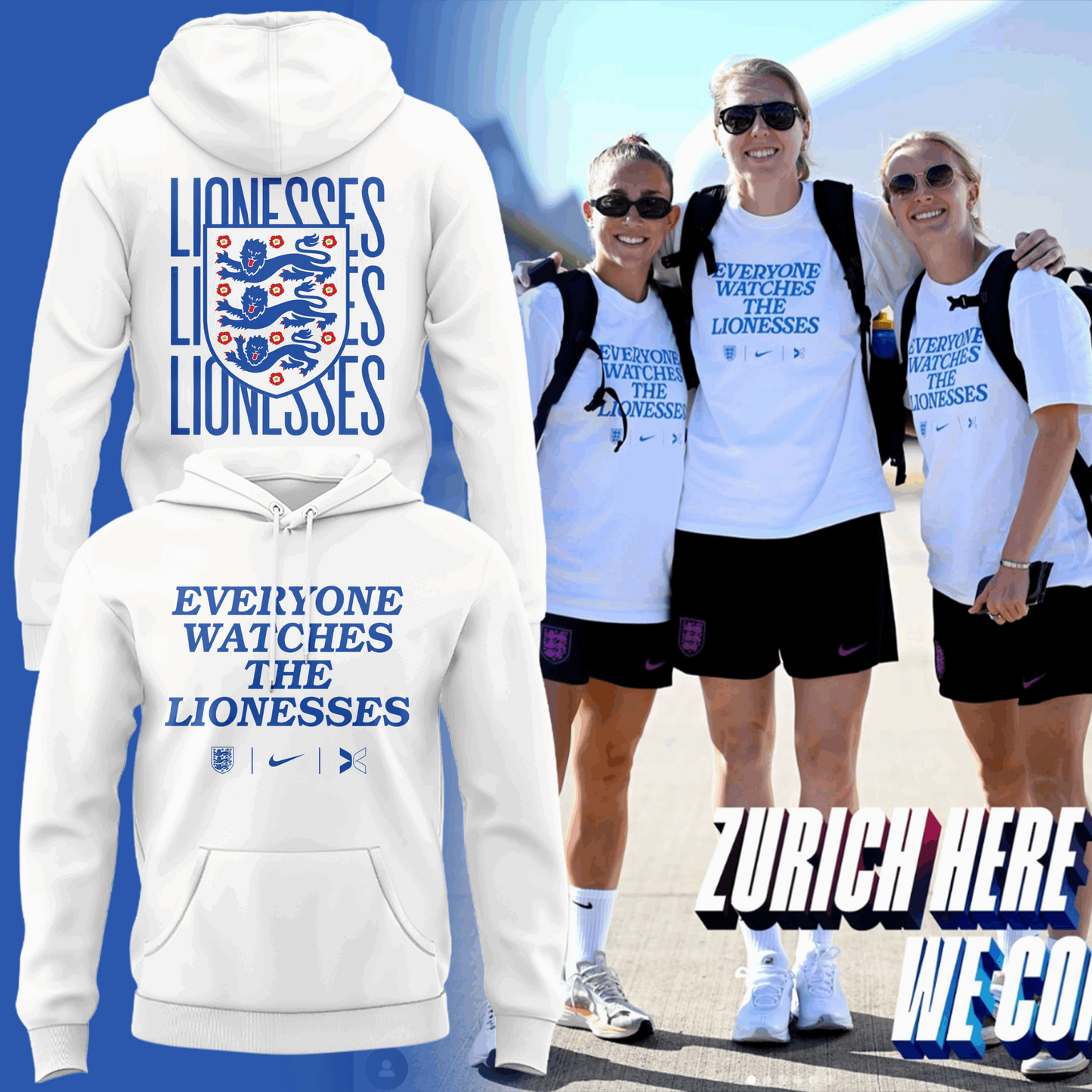 Limited Edition Everyone Watches The Lionesses Hoodie 2025
