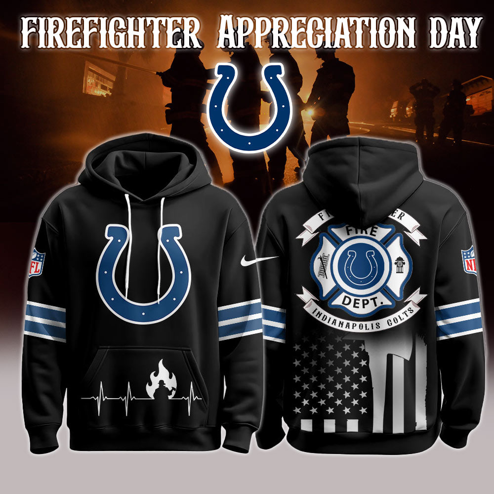 Indianapolis Colts x Firefighter Appreciation Night Game Hoodie