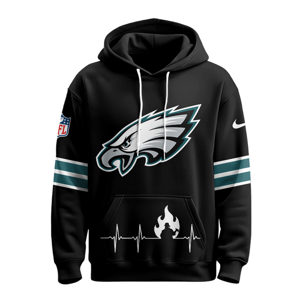 Philadelphia Eagles x Firefighter Appreciation Night Game Hoodie