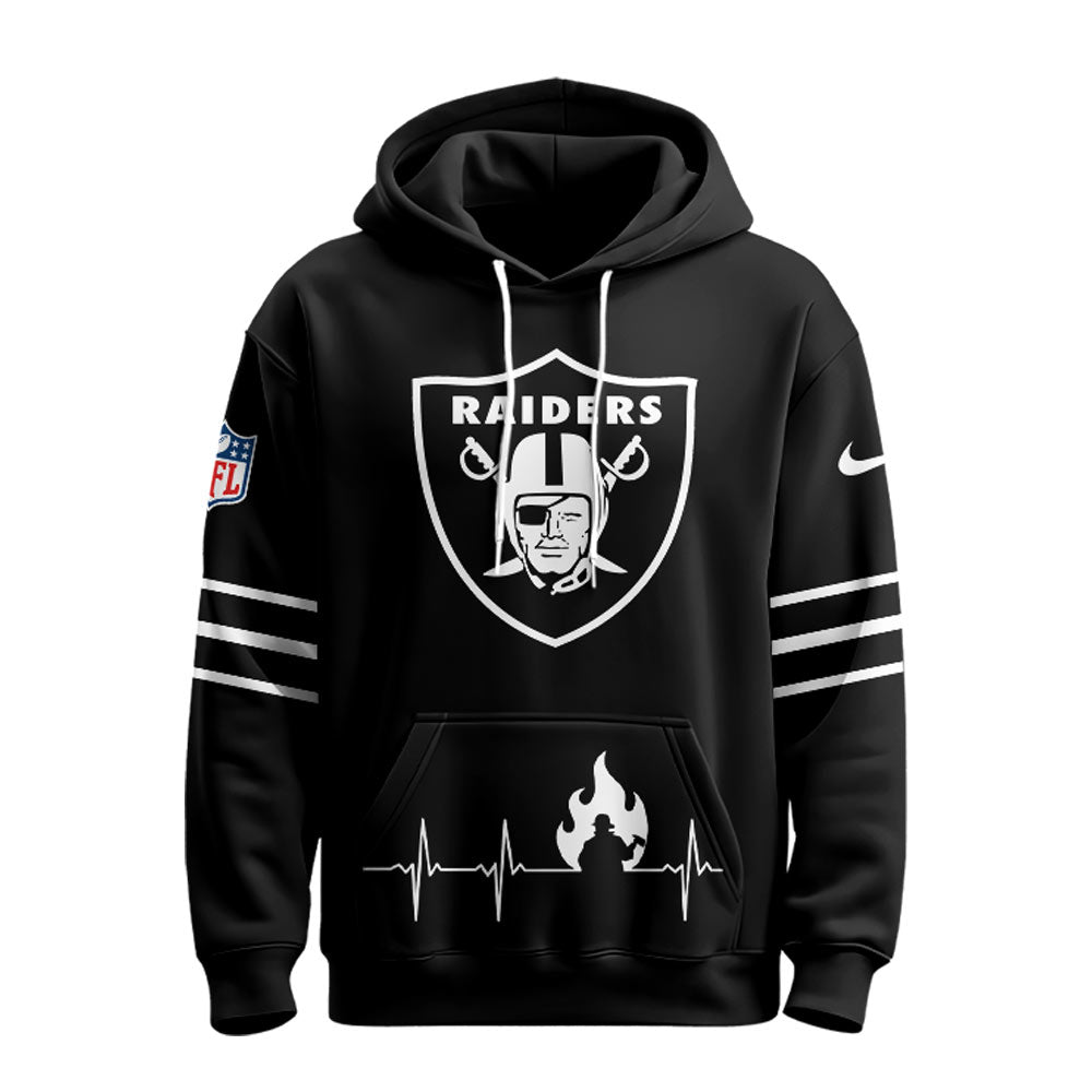 Las Vegas Raiders x Firefighter Appreciation Night Game Hoodie