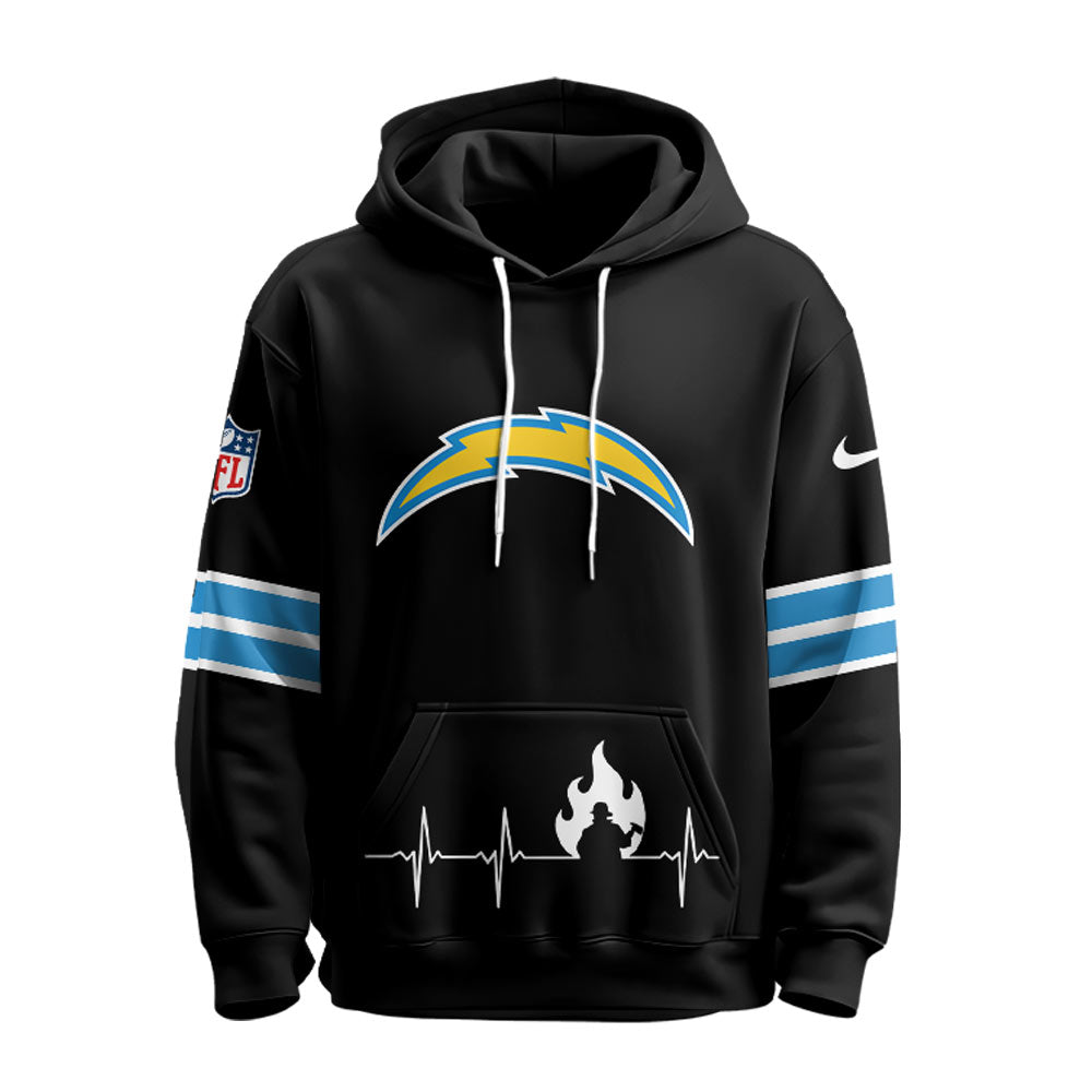 Los Angeles Chargers x Firefighter Appreciation Night Game Hoodie