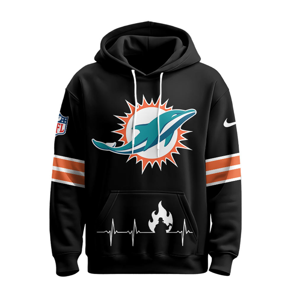 Miami Dolphins x Firefighter Appreciation Night Game Hoodie
