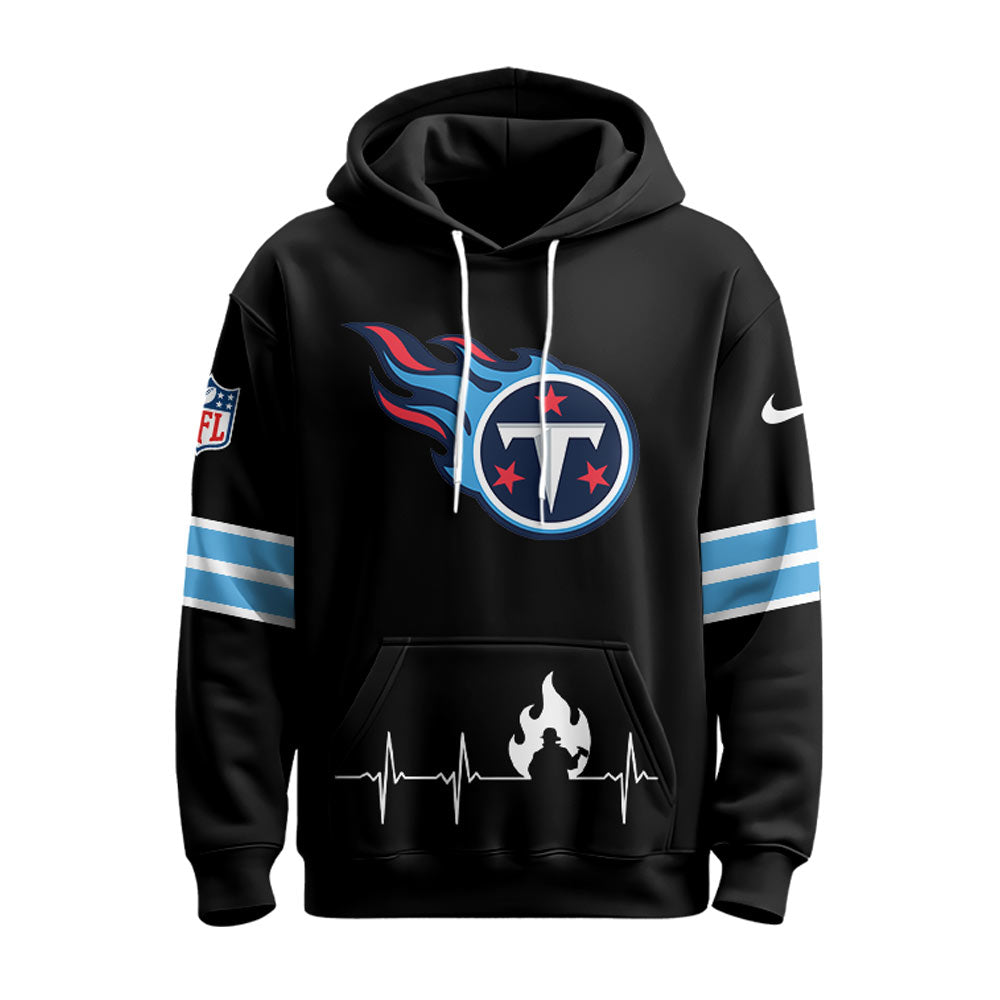 Tennessee Titans x Firefighter Appreciation Night Game Hoodie