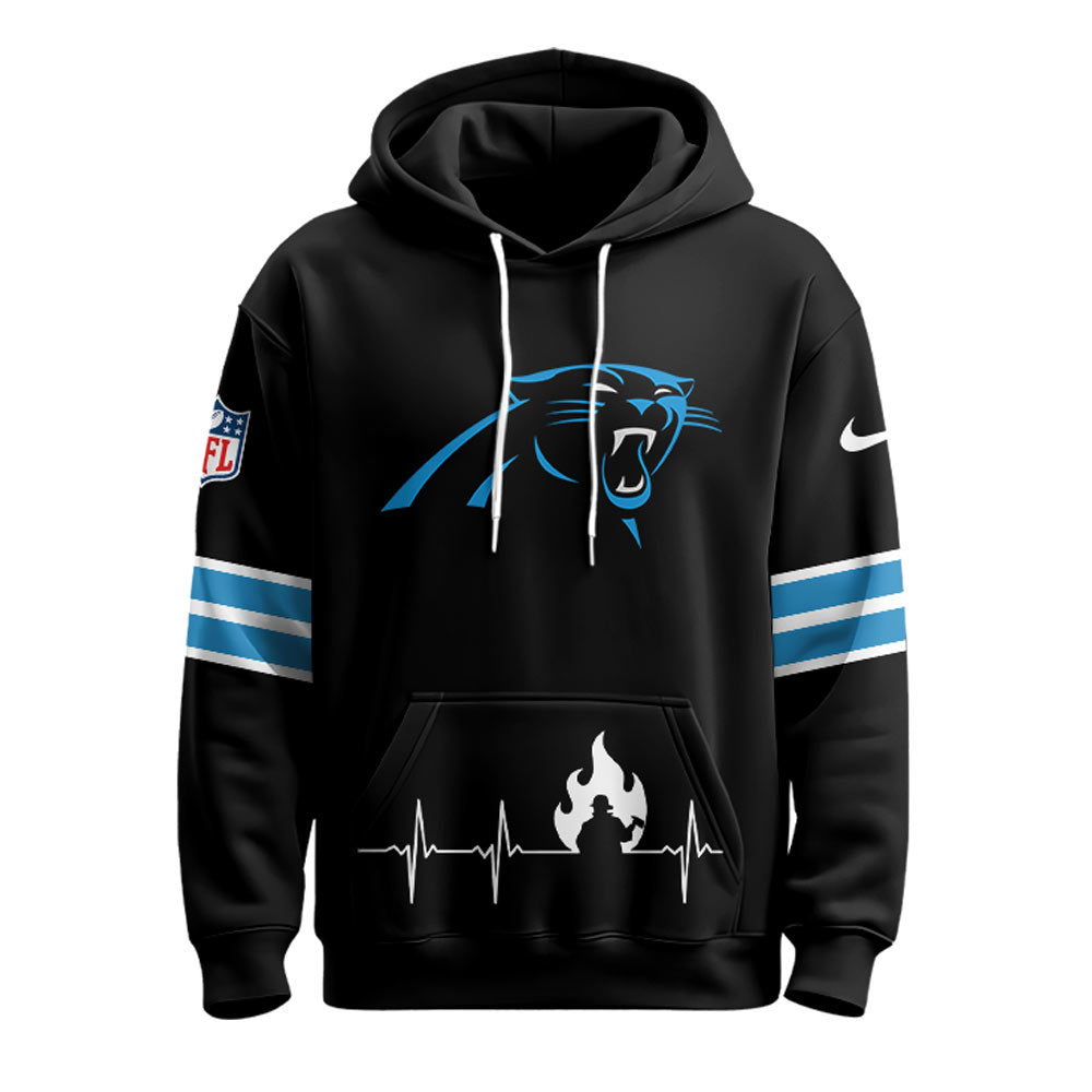 Carolina Panthers x Firefighter Appreciation Night Game Hoodie