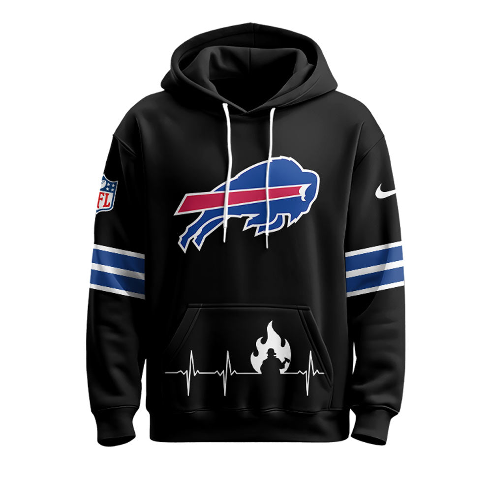 Buffalo Bills x Firefighter Appreciation Night Game Hoodie