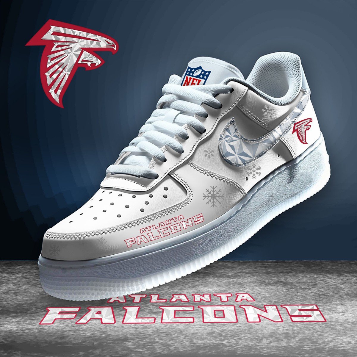 Atlanta Falcons | Personalized Air Force 1, NFL Personalized Limited Edition Shoes 2025 |02