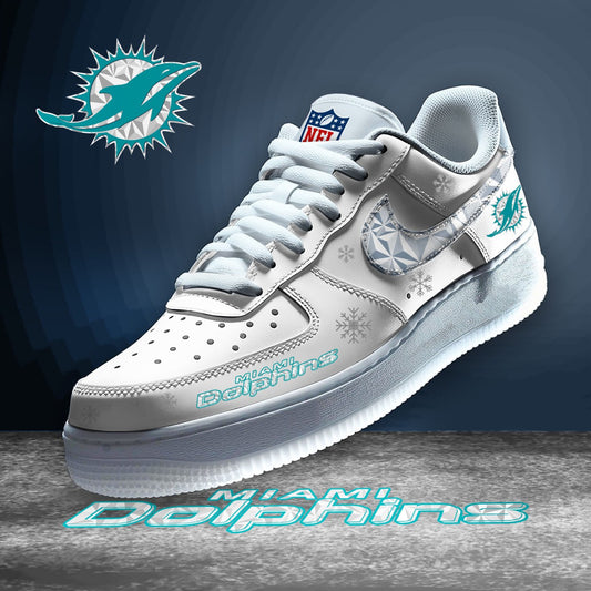 Miami Dolphins | Personalized Air Force 1, NFL Personalized Limited Edition Shoes 2025 |20