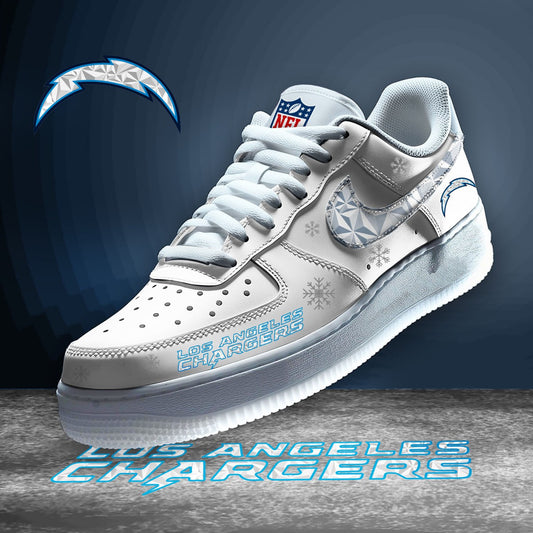 Los Angeles Chargers | Personalized Air Force 1, NFL Personalized Limited Edition Shoes 2025 |18