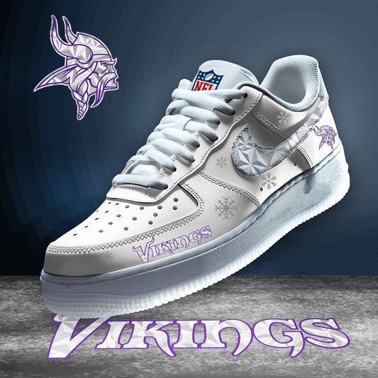Minnesota Vikings | Personalized Air Force 1, NFL Personalized Limited Edition Shoes 2025 |21