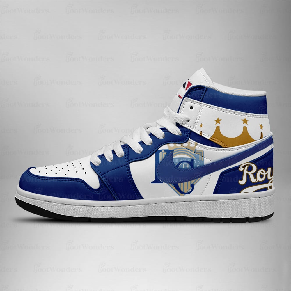 Kansas City Royals High Top Air JD1 Sneaker
