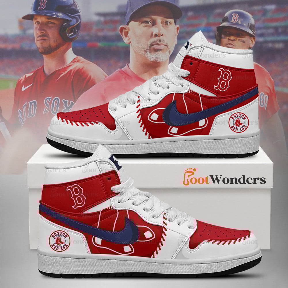 Boston Red Sox High Top Air JD1 Sneaker