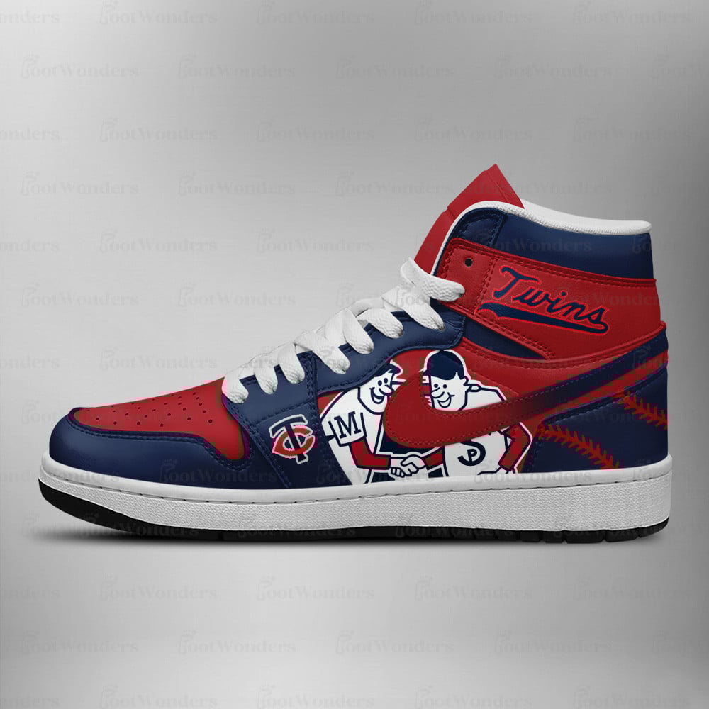 Minnesota Twins High Top Air JD1 Sneaker