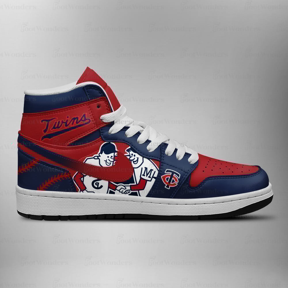 Minnesota Twins High Top Air JD1 Sneaker