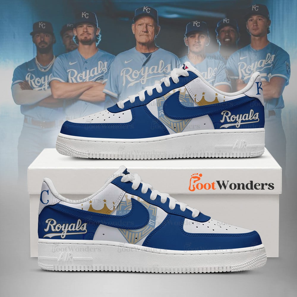 Kansas City Royals Low Top Air AF1 Sneaker