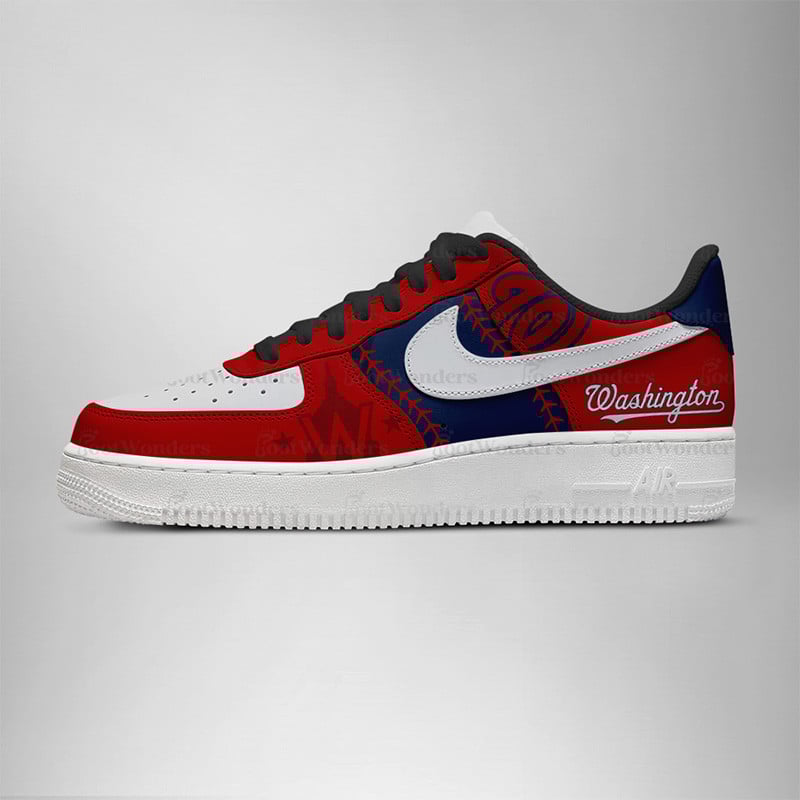 Washington Nationals Low Top Air AF1 Sneaker