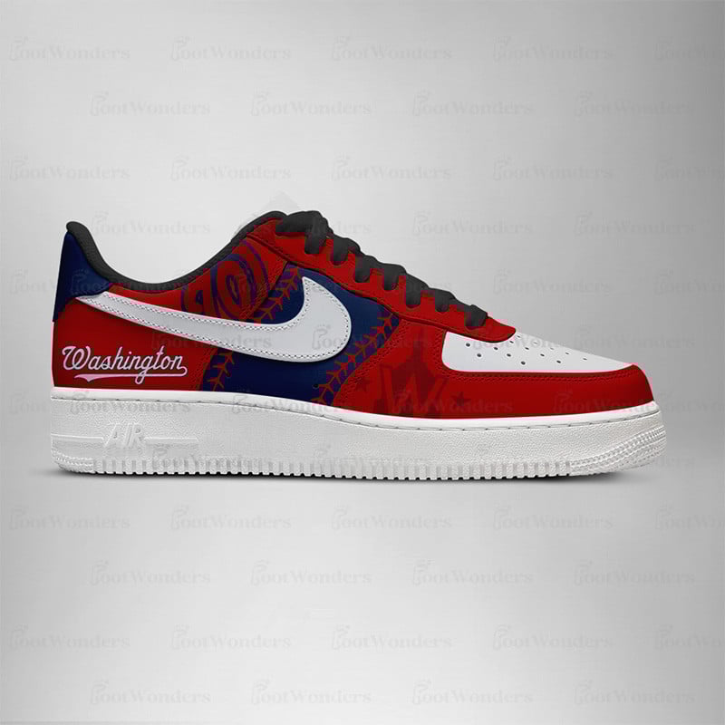 Washington Nationals Low Top Air AF1 Sneaker