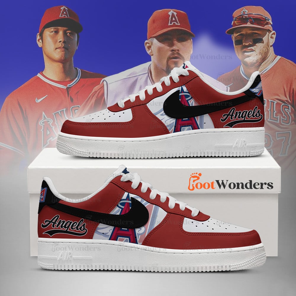 Los Angeles Angels Low Top Air AF1 Sneaker