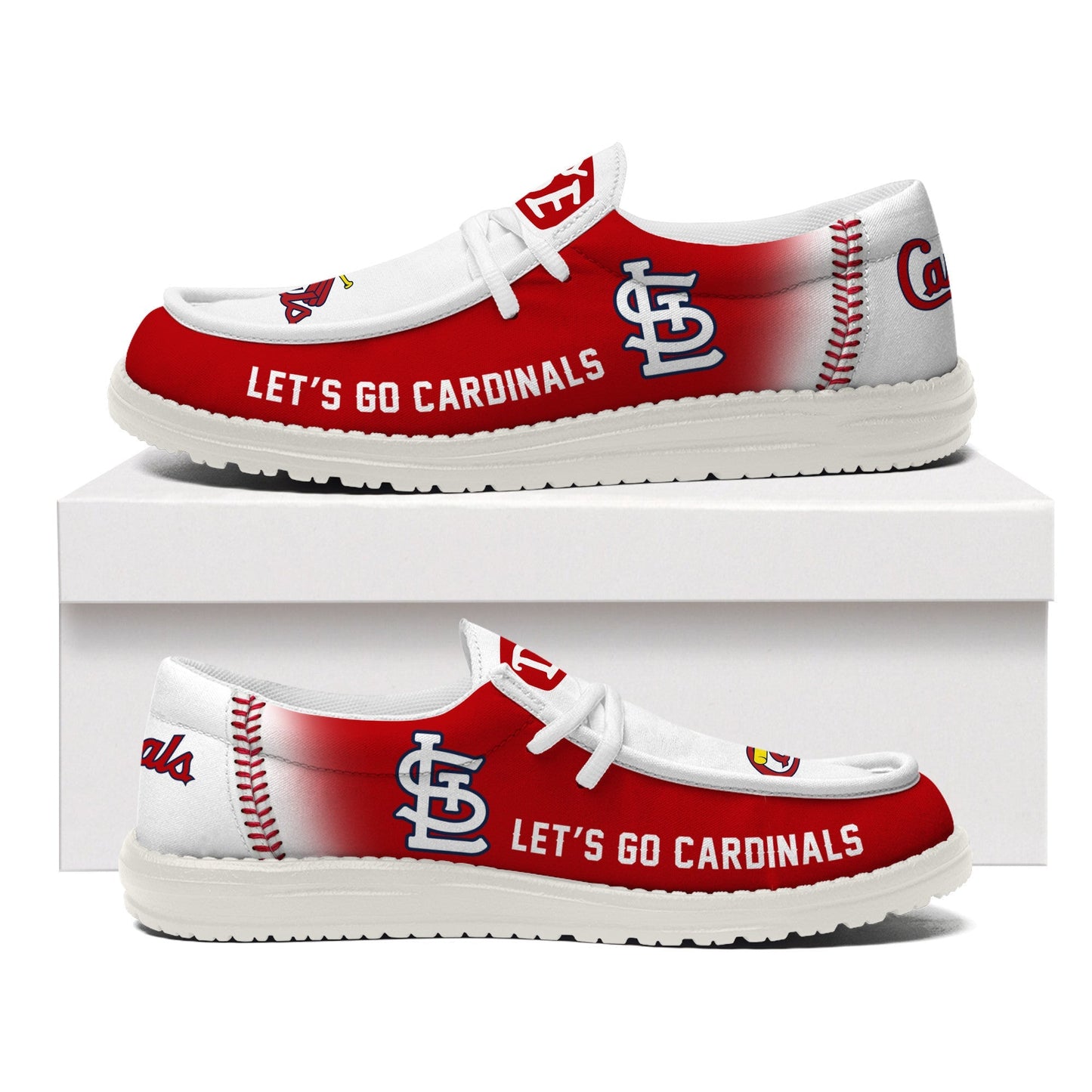 St. Louis Cardinals | Premium Loafer Shoes NY, MLB Personalized Limited Edition Shoes 2025 | JO28