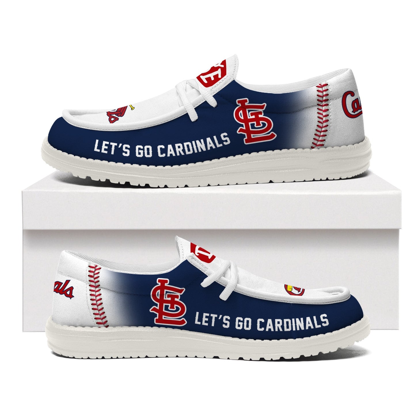 St. Louis Cardinals | Premium Loafer Shoes NY, MLB Personalized Limited Edition Shoes 2025 | JO281