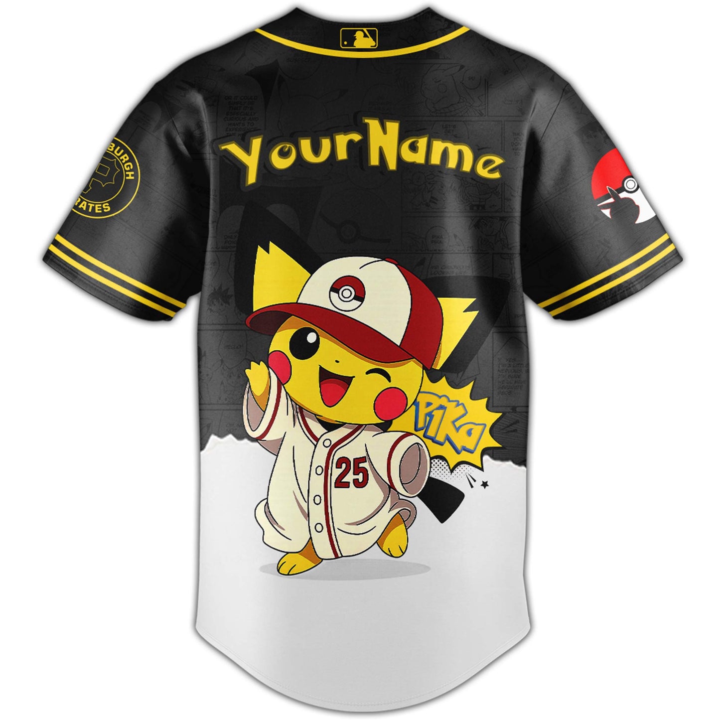 Pittsburgh Pirates V2 × Pokémon GO Night 2025 Limited Edition Jersey
