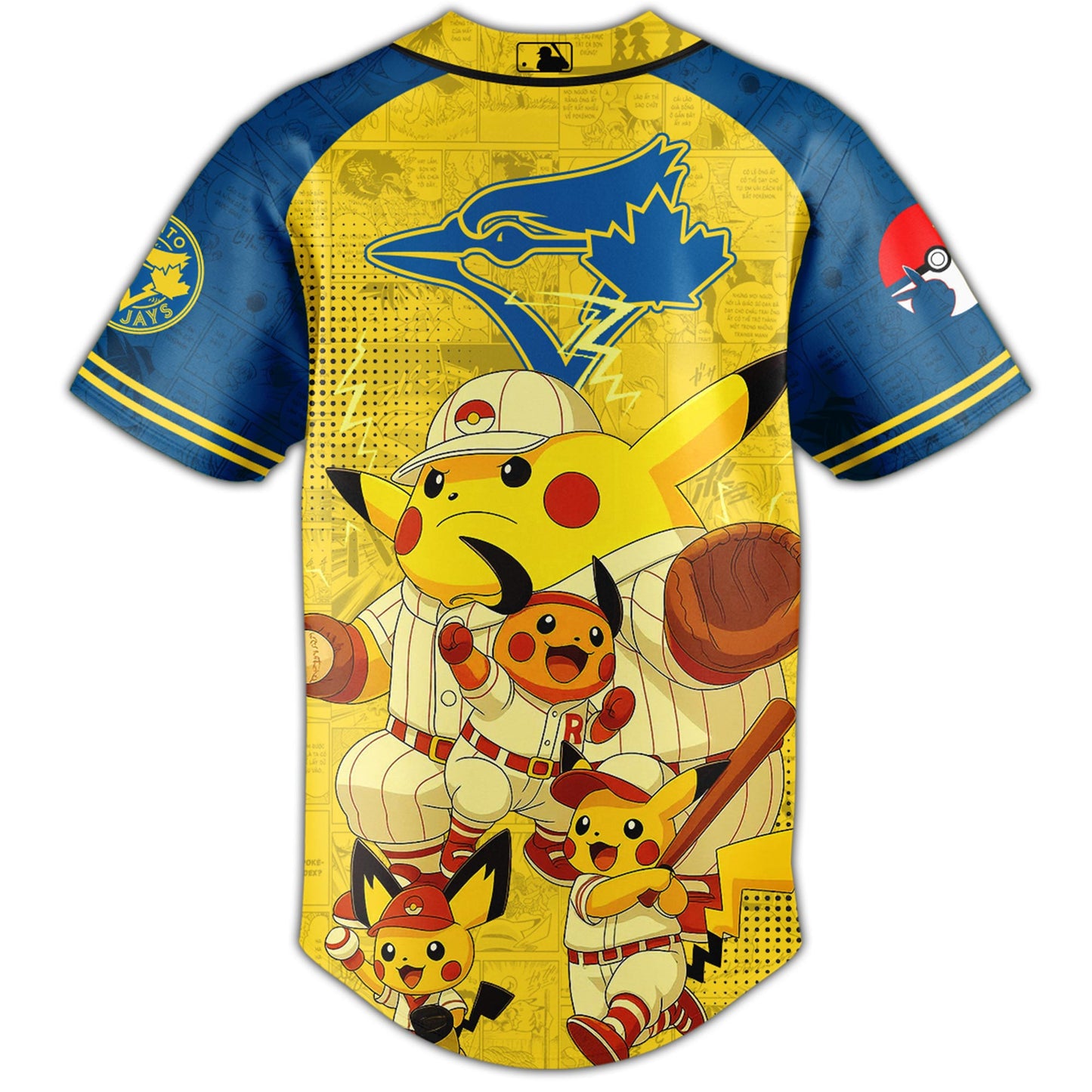 Toronto Blue Jays MLB × Pokémon GO Night 2025 Limited Edition Jersey