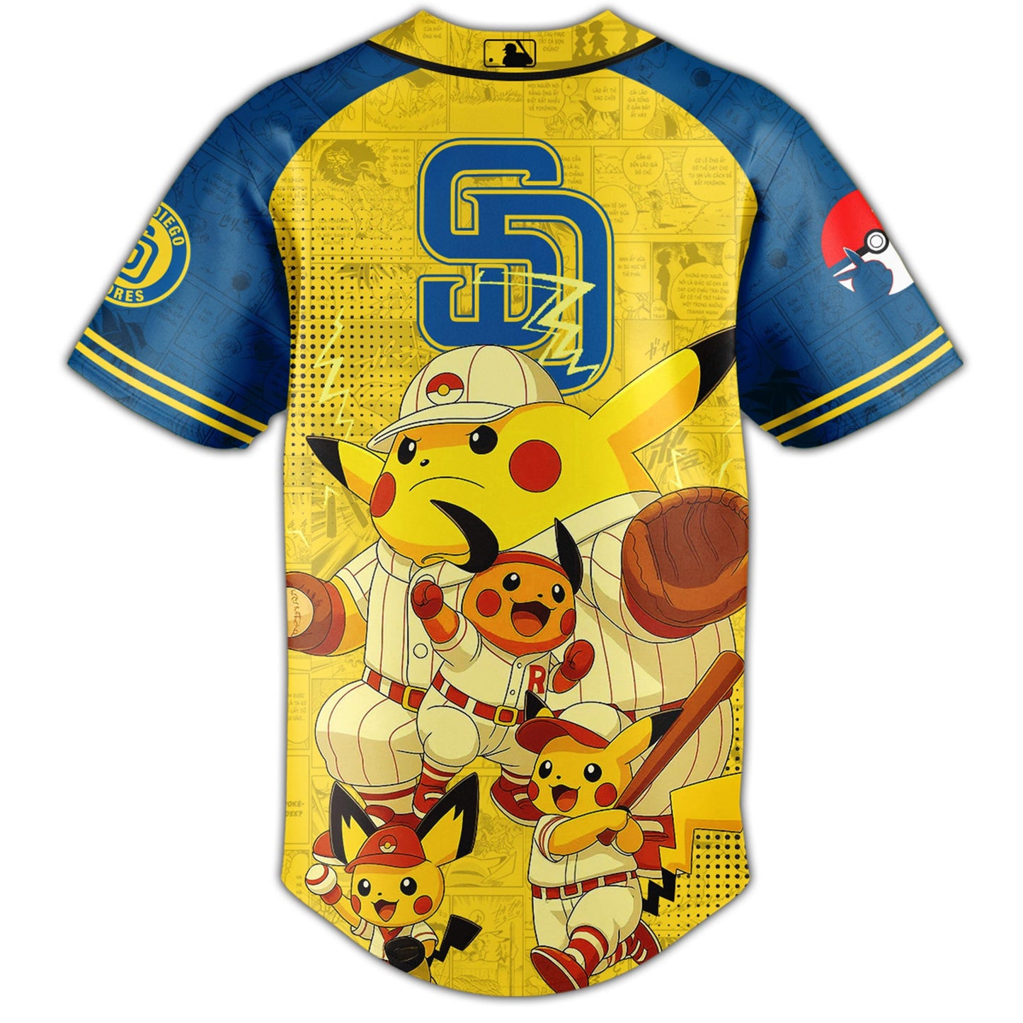 San Diego Padres × Pokémon GO Night 2025 Limited Edition Jersey