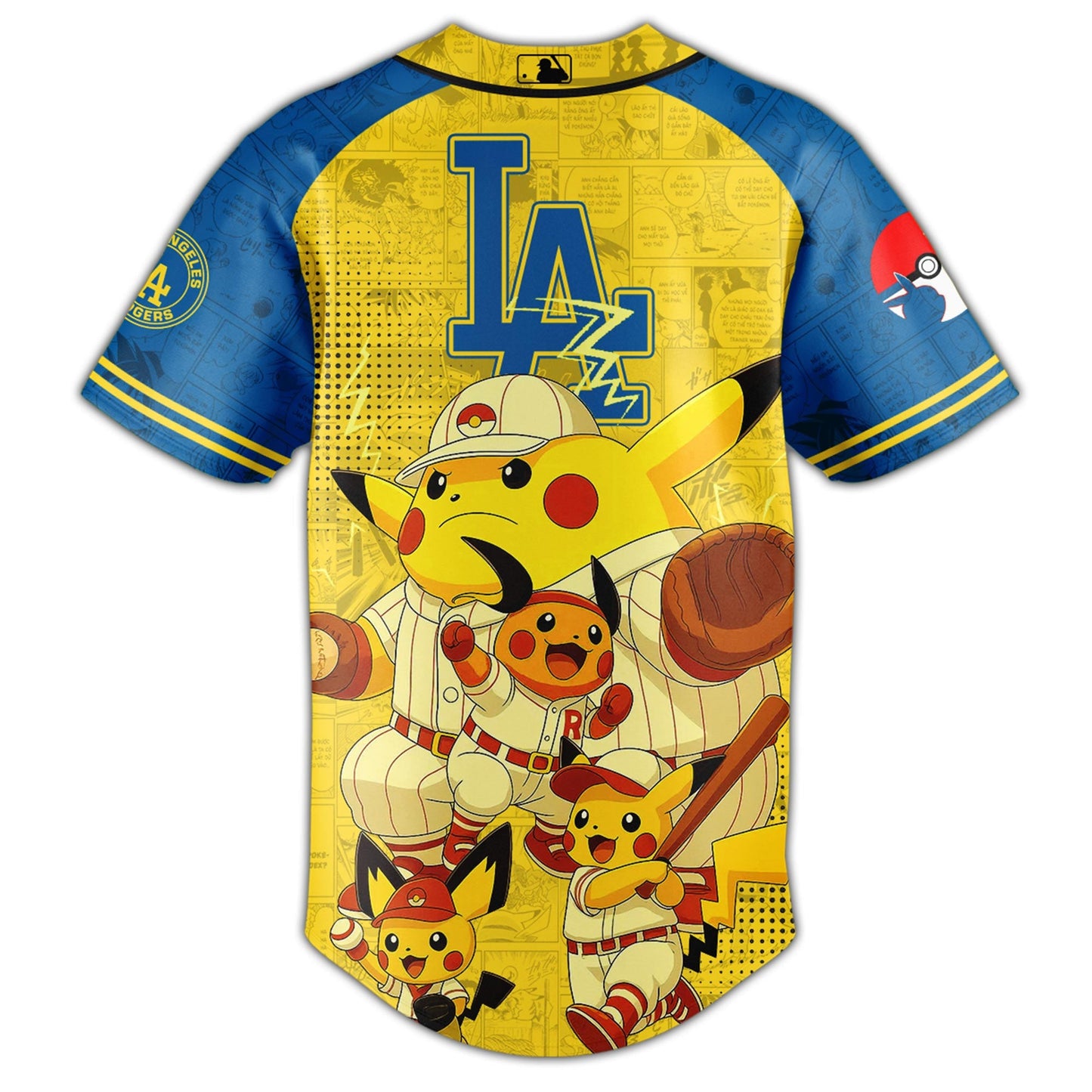 Los Angeles Dodgers × Pokémon GO Night 2025 Limited Edition Jersey