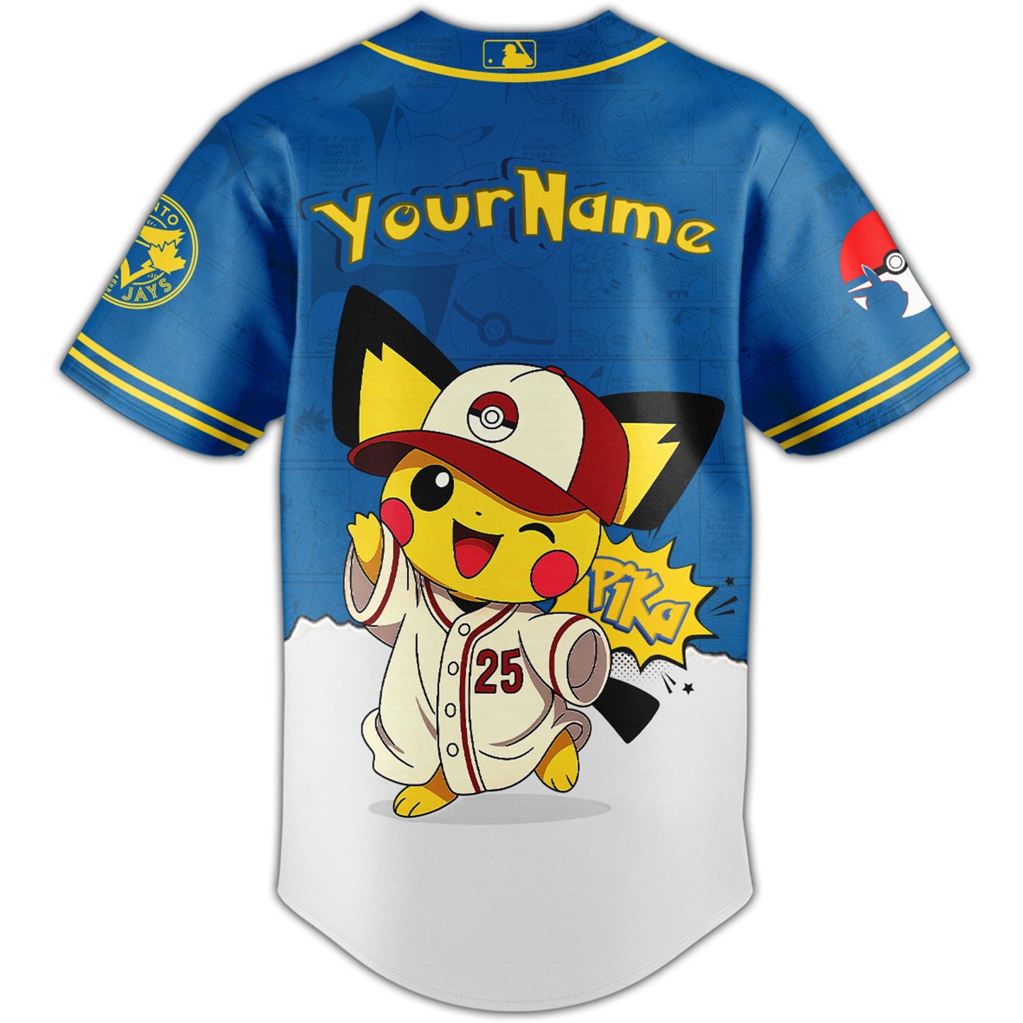 Toronto Blue Jays V2 × Pokémon GO Night 2025 Limited Edition Jersey