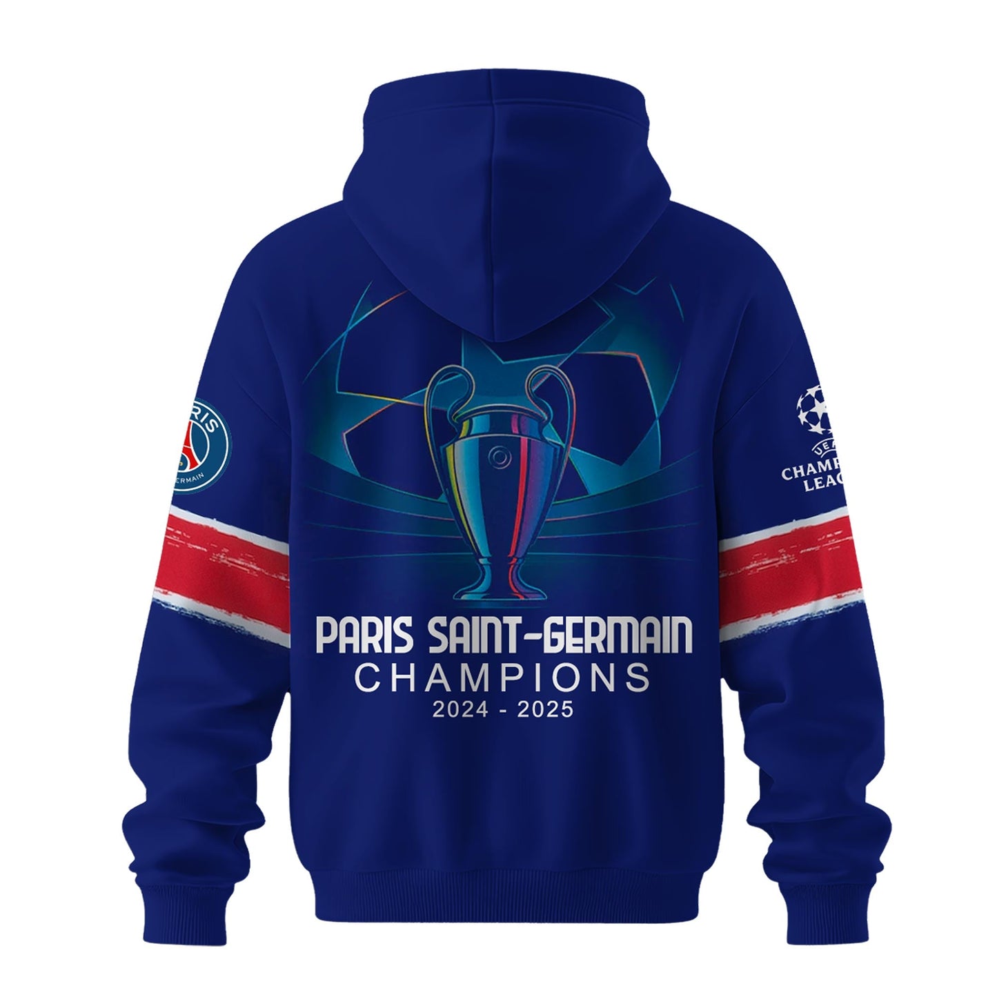 _Paris Saint-Germain F.C Champions League Winner 2025 Hoodie #2