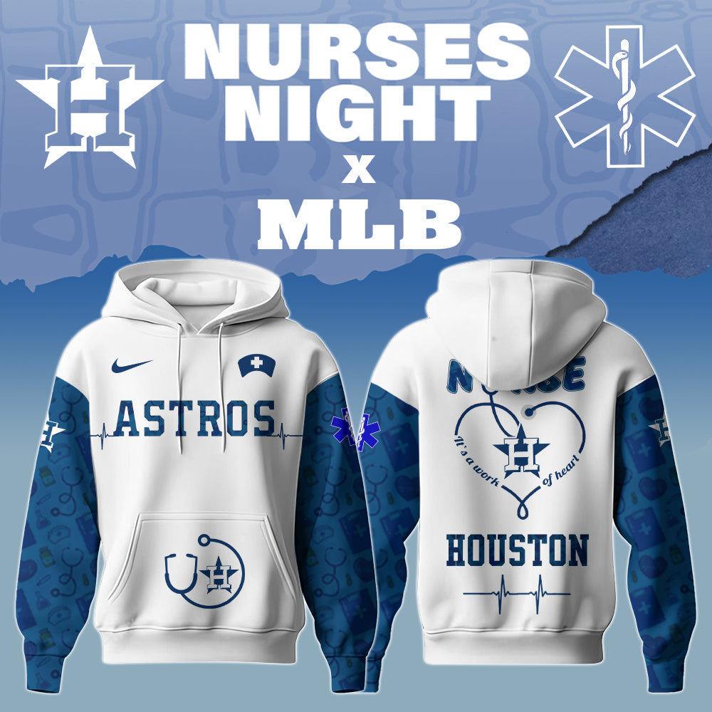 .Houston Astros Nurses Game Night Special Edition Hoodie