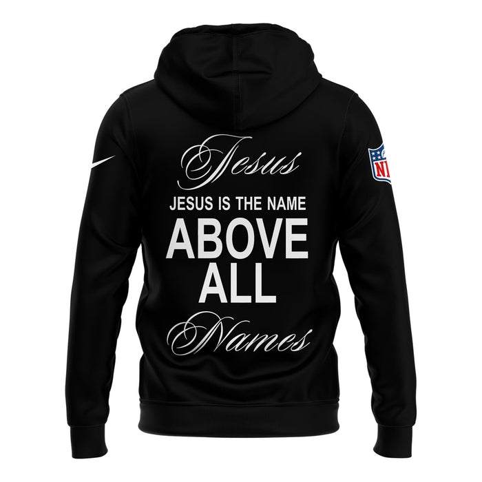 New York Jets QB Justin Fields Jesus Hoodie