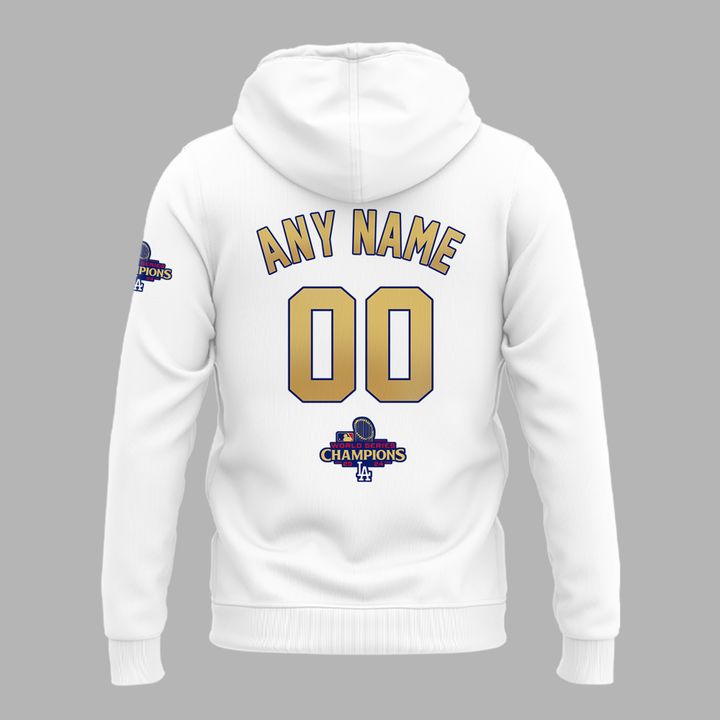 Special Edition World Series Champs Custom Name Hoodie