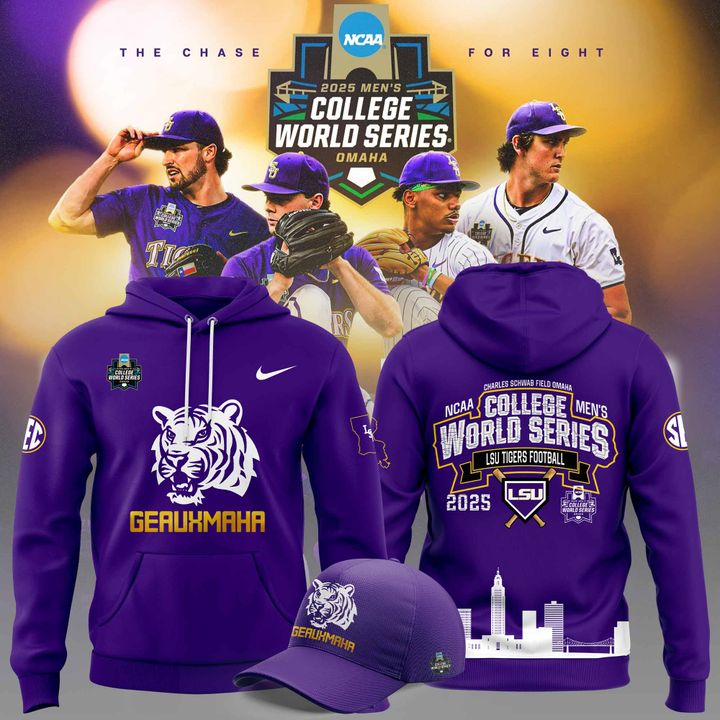LSU Tigers baseball New 2025 Hoodie