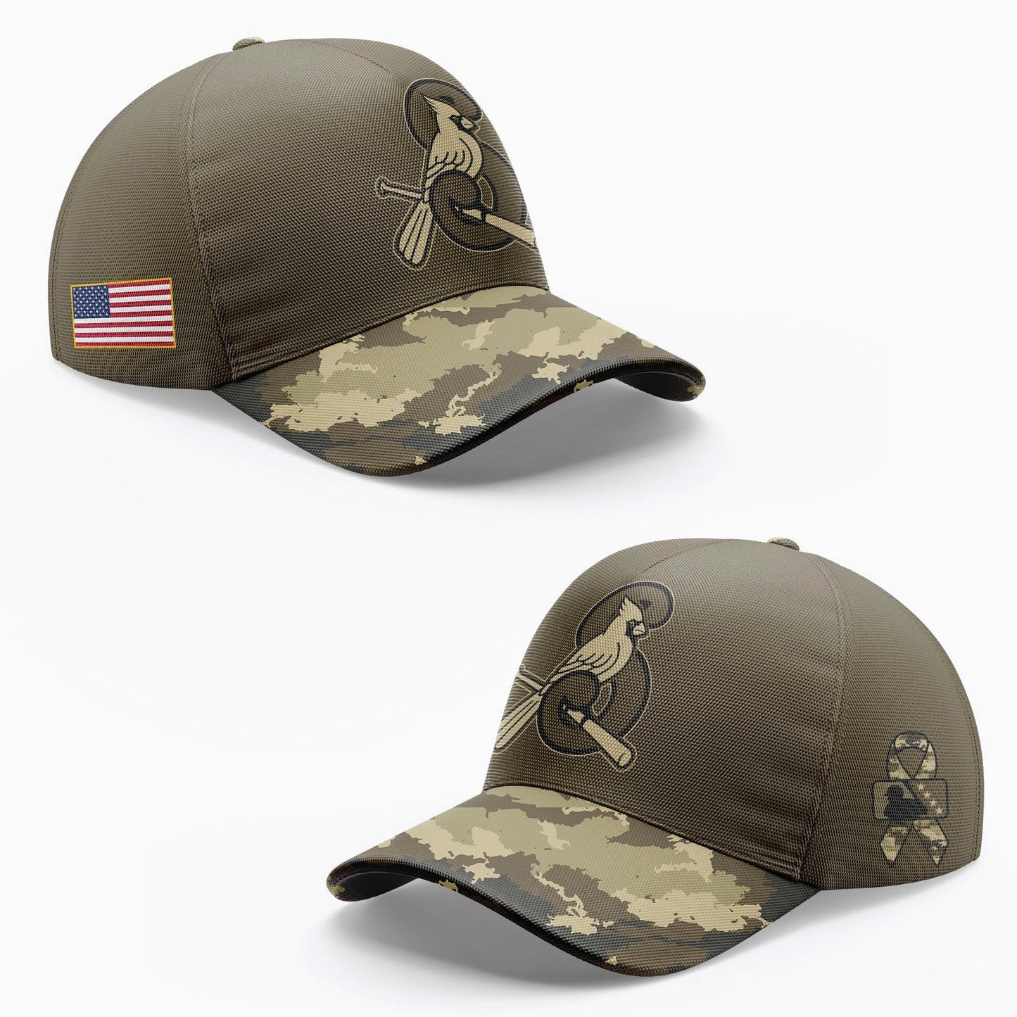 Limited Edition Springfield Cardinals Military Appreciation Night 2025 T-shirt
