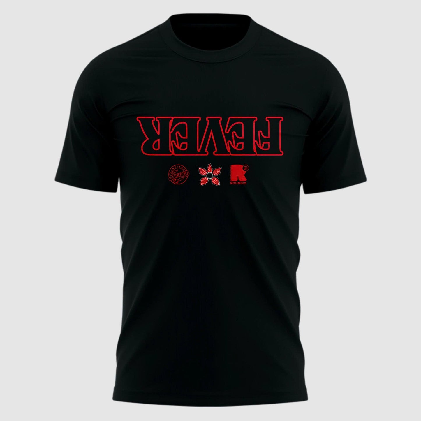 Exclusive Fever Stranger Things Limited Edition Black Tshirt