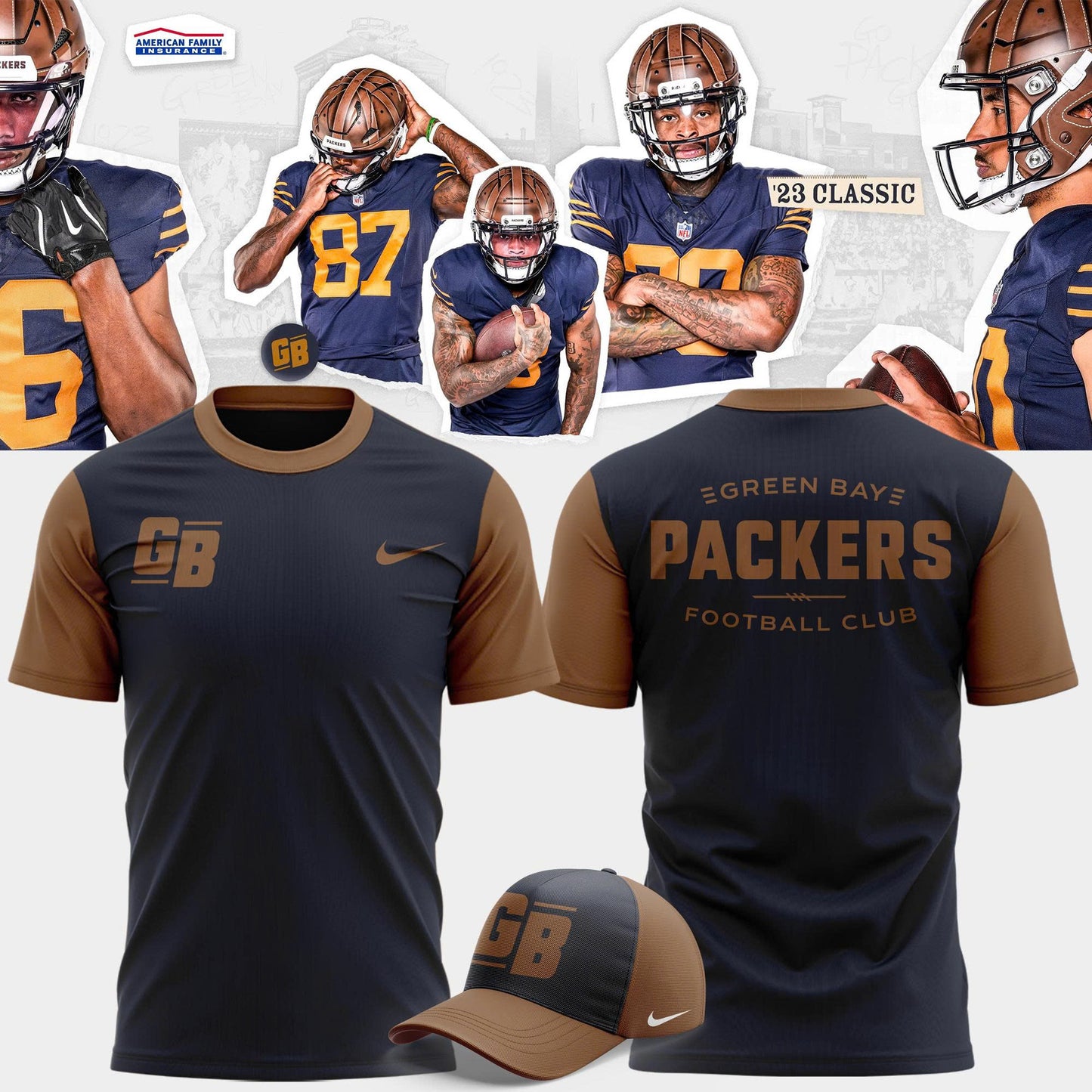 Green Bay Packers 23 Classic T-Shirt