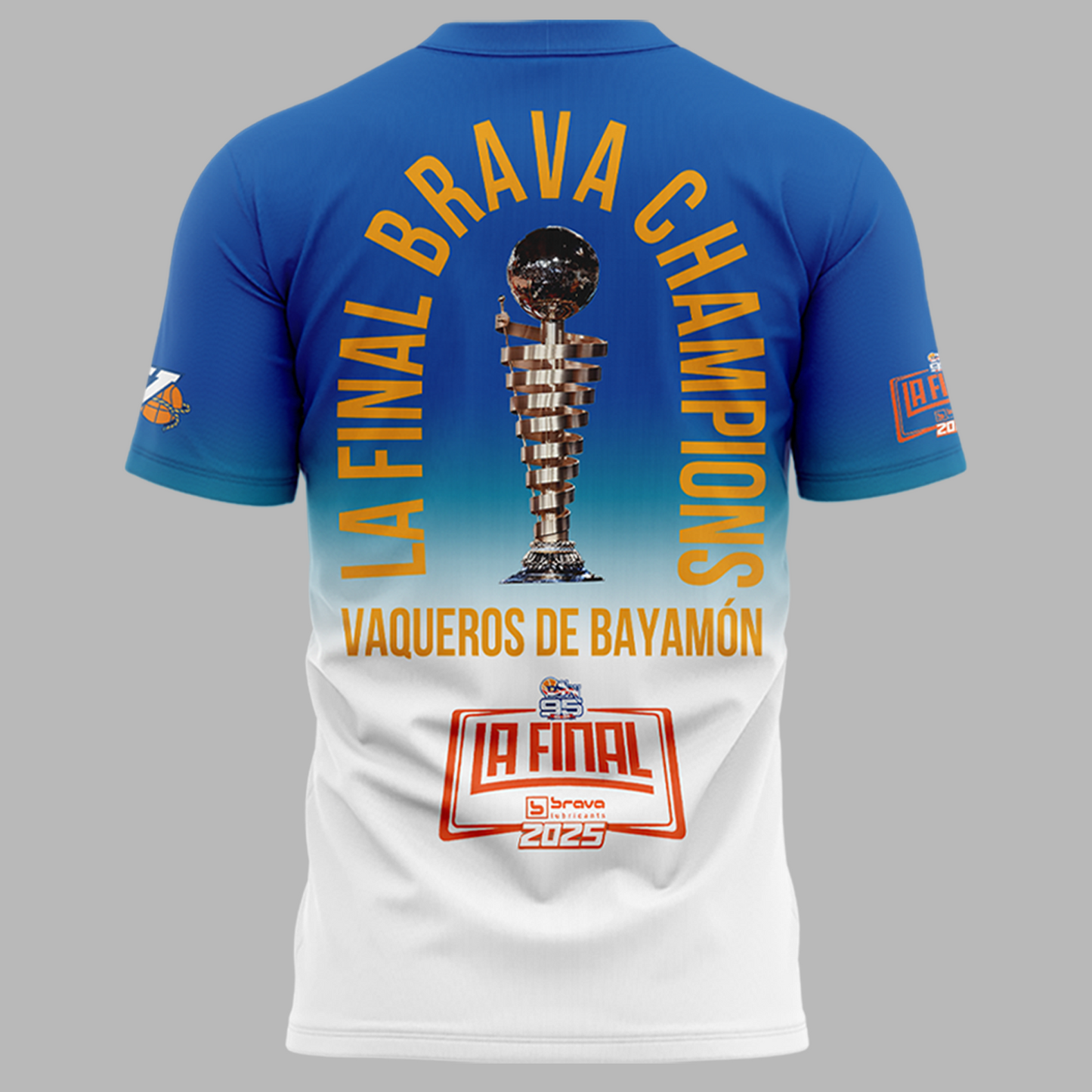01.Vaqueros de Bayamon Champions Baloncesto Superior Nacional 2025 Tshirt
