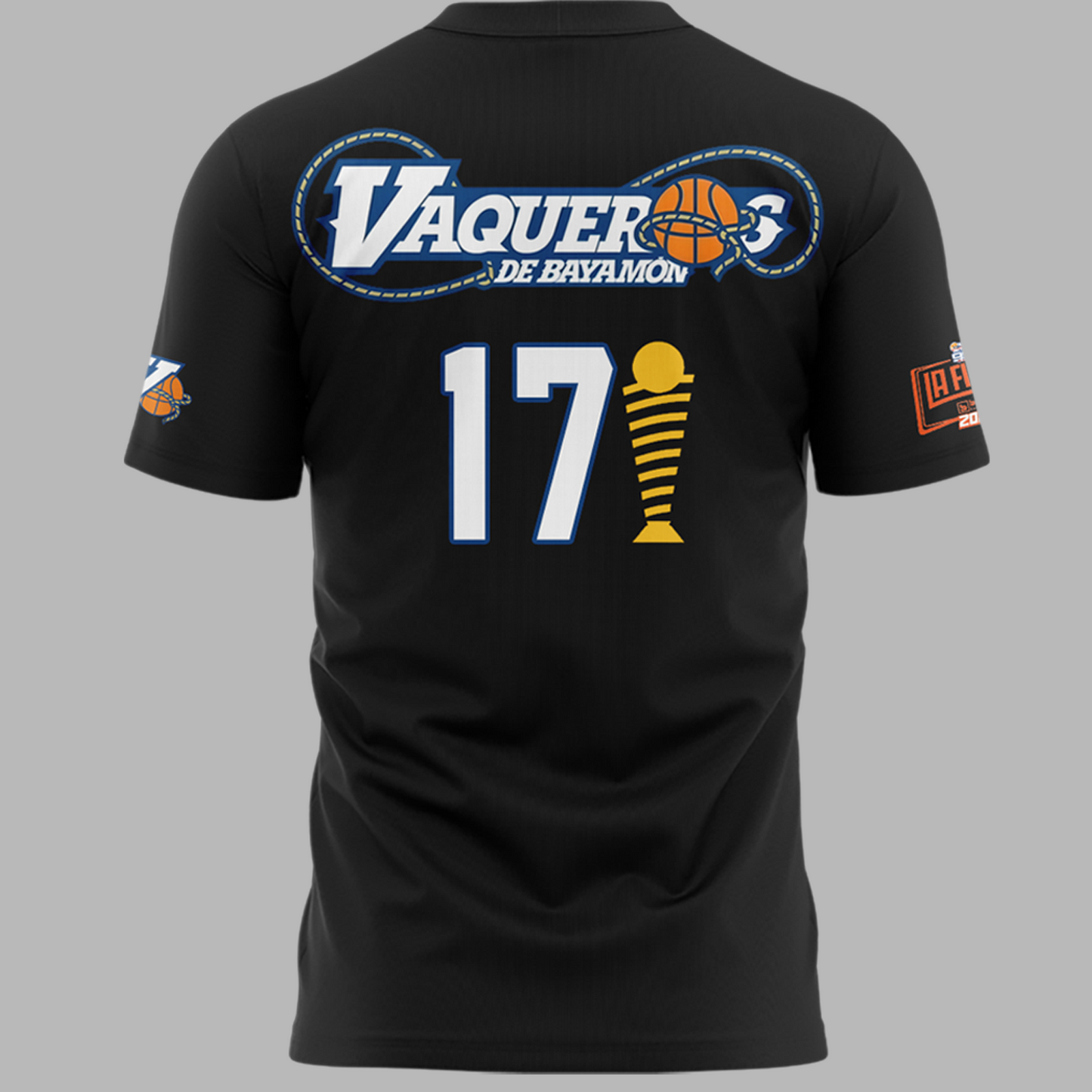 04.Vaqueros de Bayamon Champions Baloncesto Superior Nacional 2025 Tshirt