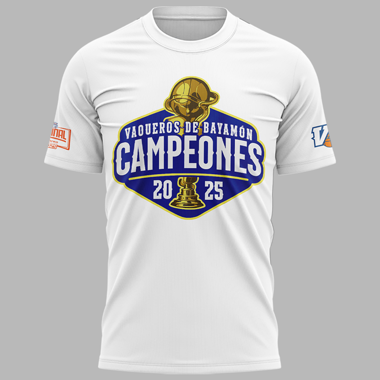 16.Vaqueros de Bayamon Champions Baloncesto Superior Nacional 2025 Tshirt
