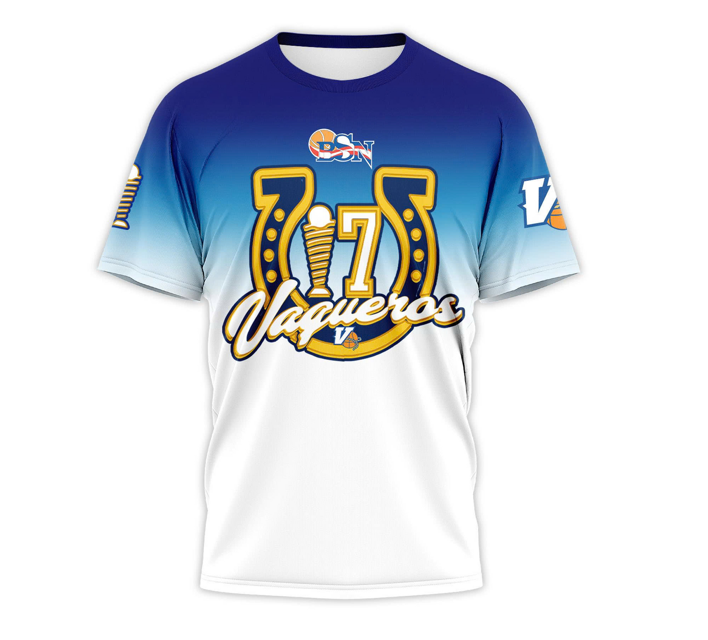 22.Vaqueros de Bayamon Champions Baloncesto Superior Nacional 2025 Tshirt
