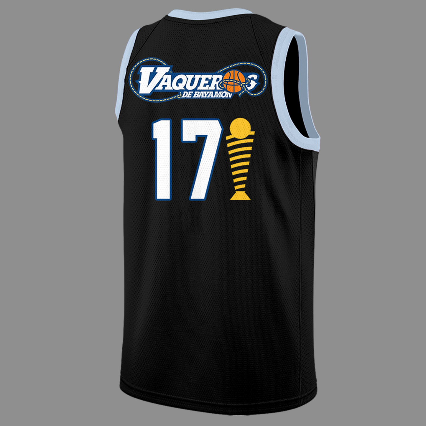 VIP.02.Vaqueros de Bayamon Champions Baloncesto Superior Nacional 2025 Jersey Basketball