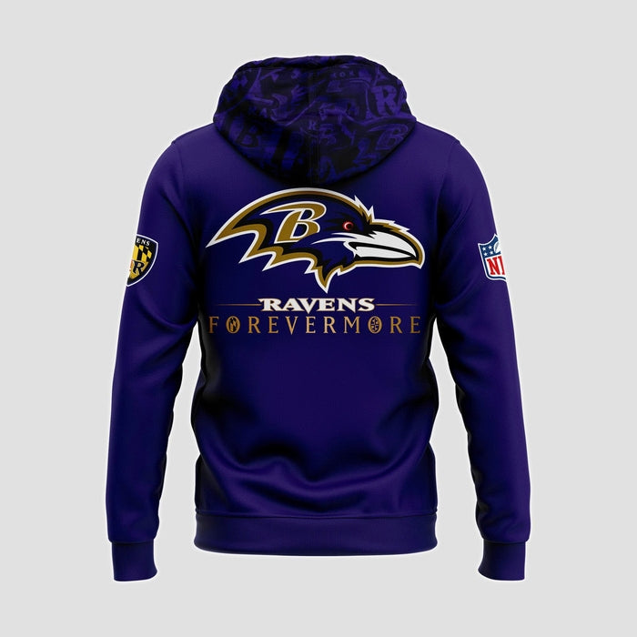 Batimore Ravens Forevermore 30 Season Hoodie