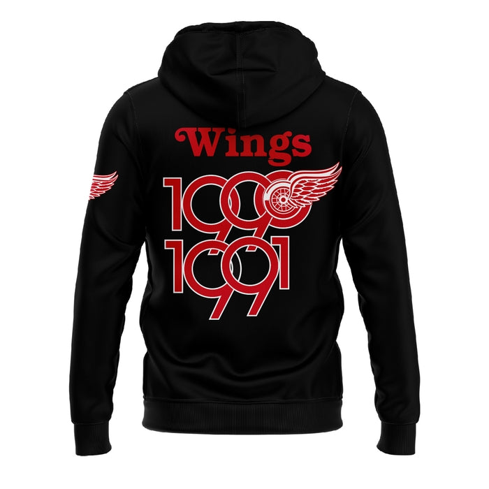 Detroit Red Wings 91 Sergei Fedorov Hoodie V1