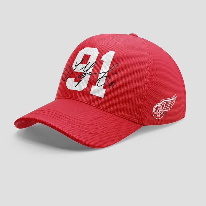 Detroit Red Wings 91 Sergei Fedorov Hockey Jersey-Red