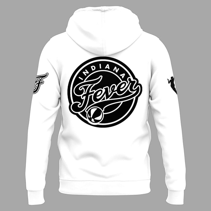 Caitlin Was Here - Caitlin Clark Signature Swoosh Logo Hoodie V2 (White)