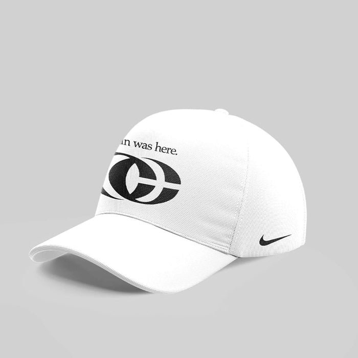Caitlin Was Here - Caitlin Clark Signature Swoosh Logo Hoodie V5 (White)